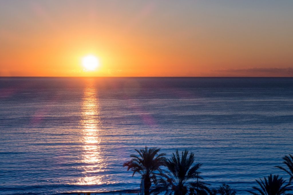 Sonnenaufgang in Mallorca